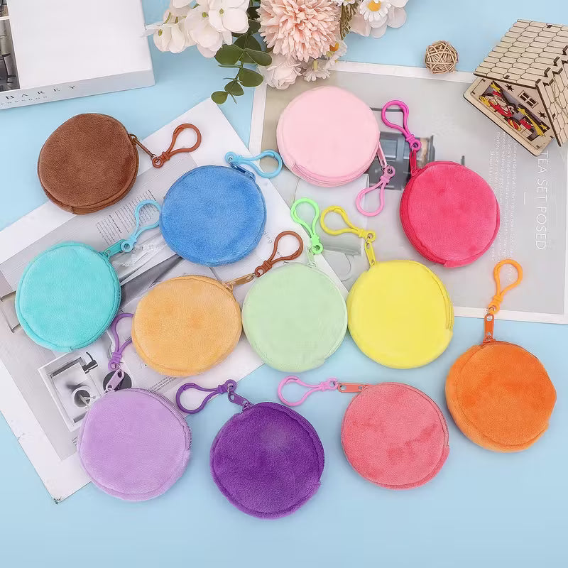 Fluffy Wallet Keychain