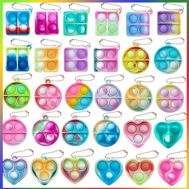 Pop Shape Keychain